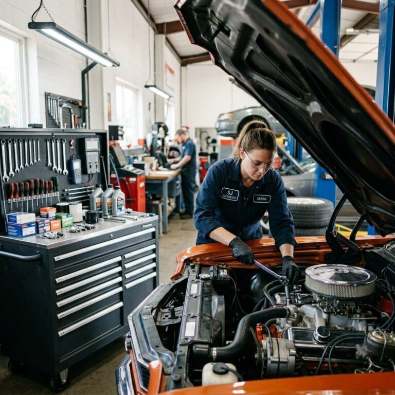 Sarah Jenkins, Engine Specialist